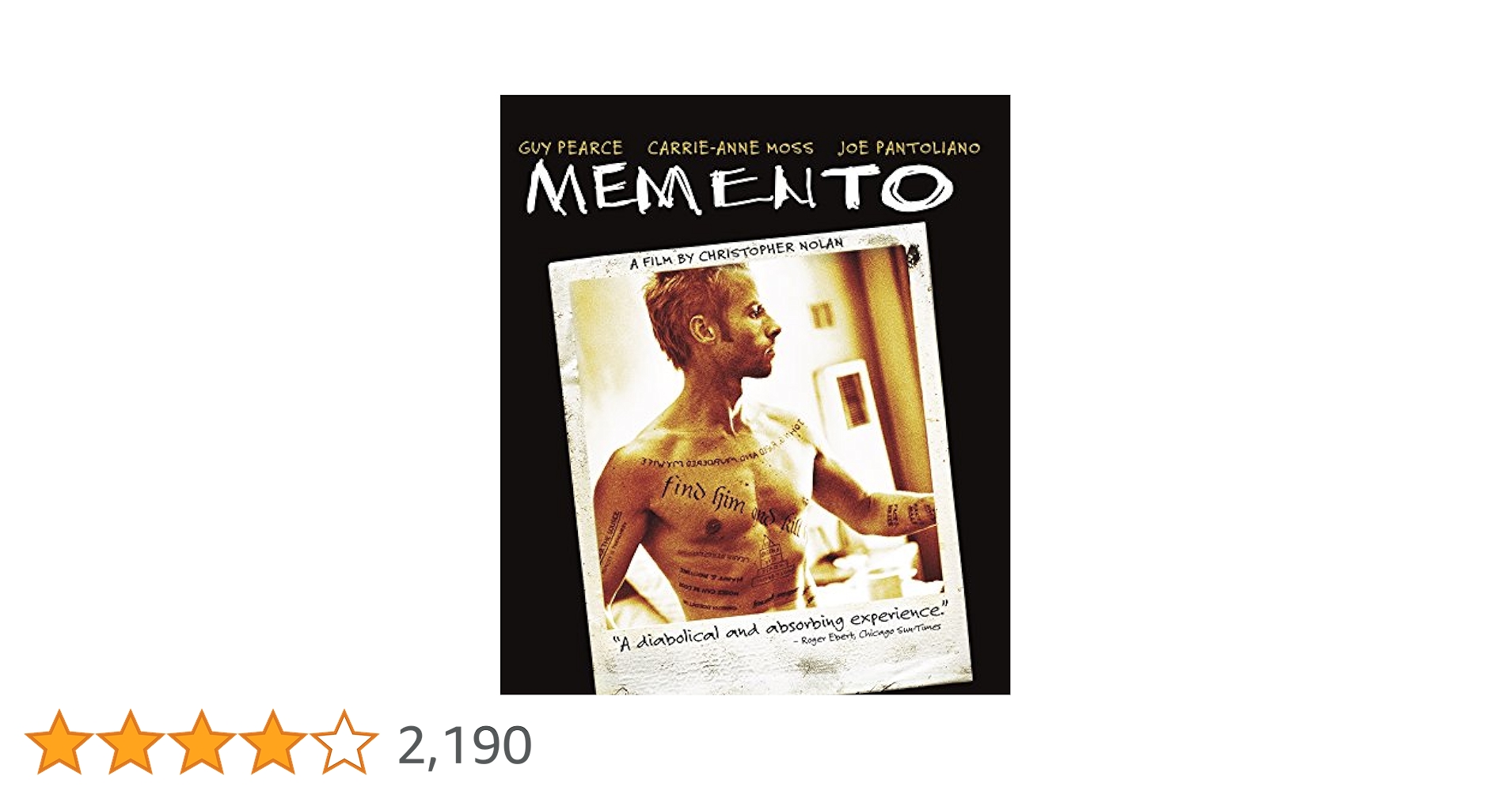 MEMENTO メメント ポスター 映画 ムービー B1 洋画 邦画 90s Memento-rare Original Vintage Japanese Movie Poster for